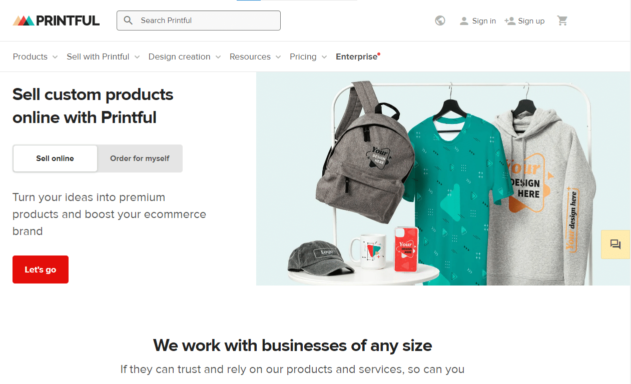 Mobile-friendly selling